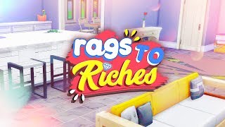 NEW HOUSE BUILD 🏡  The Sims 4 Rags To Riches [upl. by Quartana]