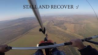 MicroLight Flight  Learning to fly Stalls Turns Takeoff and Landings  Mokopane South Africa [upl. by Nowujalo]