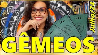 GÊMEOS ♊JULHO VAI FICAR MARCADO 🔴PRESENTE DE DEUS •SUA ATITUDE VAI DAR O QUE FALAR• APROXIMAÇÃO [upl. by Itsym36]