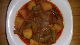 🧑‍🍳recette de ragoût de fèves en sauce😋🍲nettoyage de la cuisine [upl. by Malley653]