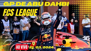 FÓRMULA 1 AO VIVO COM IMAGENS –TREINOS E CORRIDA  GP DE ABU DAHBI – FCS LEAGUE [upl. by Thury]