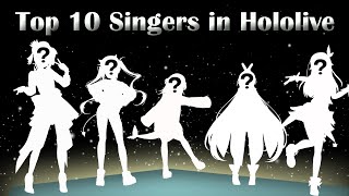 The Top 10 Singers in Hololive Ranked [upl. by Koziarz]