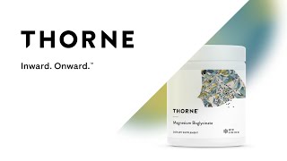 Magnesium Bisglycinate Supplement  Thorne® [upl. by Labotsirc]