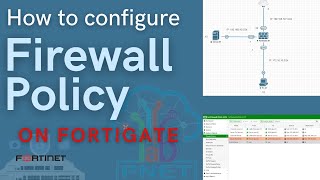 How to configure firewall policy rule on fortigate  FortiGate Tutorial [upl. by Atinrehs443]