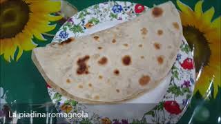 La piadina romagnola ricetta senza lievito e con poco strutto [upl. by Lay331]