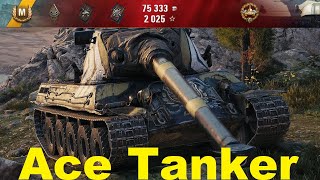 World of Tanks WoT  Lorraine 50 t  Ace Tanker  ReplayHD [upl. by Odragde]