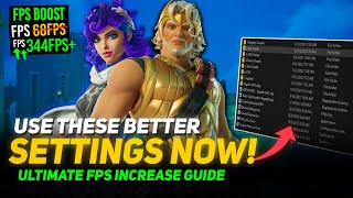 How to Boost FPS amp Reduce Input Delay in Fortnite Chapter 5 Season 2 Best Settings 2024 [upl. by Weaks]