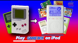 Play Gameboy on iPod NO ROCKBOX [upl. by Sidoney]