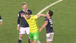 Millwall v Norwich City highlights [upl. by Mildred362]