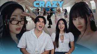 LE SSERAFIM 르세라핌 CRAZY OFFICIAL MV REACTION [upl. by Selmner396]