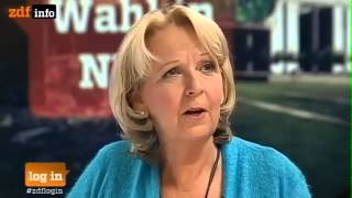 log in Thema Landtagswahl NRW 2012 mit Hannelore Kraft Teil 3 [upl. by Longan]