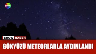 Meteor yağmurunu seyrettiler [upl. by Nebe]