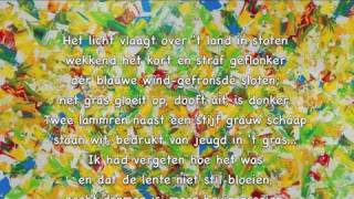 M Vasalis  gedicht  Voorjaar [upl. by Adnama13]