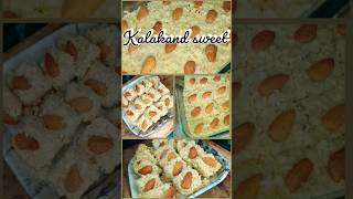 Kalakand sweet Recipe only 2 ingredients food shorts Anitakirecipes [upl. by Amadas919]