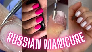 Mastering the Russian Manicure A StepbyStep Compilation [upl. by Lough]