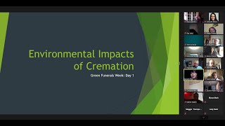 Green Funerals Week Environmental Impacts of Cremation [upl. by Hamforrd]