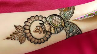 Karwa chauth special mehndi design  easy amp simple mehndi design  mehndi design  mehndi  Mehandi [upl. by Acirej]