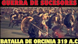 La Batalla de Orcinia La lucha por el poder de los sucesores de Alejandro Magno [upl. by Lacsap119]