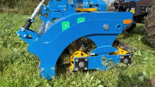 Treffler TSW Cutting roller with Treffler TGA cultivator [upl. by Innor]