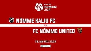 NÕMME KALJU FC  FC NÕMME UNITED A LE COQ PREMIUM LIIGA 13 voor [upl. by Ellenej419]