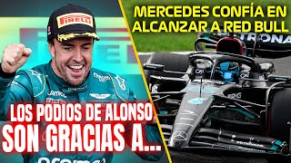 ¡¿ASTON MARTIN MEJORÓ GRACIAS A SZAFNAUER  MERCEDES CONFÍA EN ALCANZAR A RED BULL [upl. by Airamana]