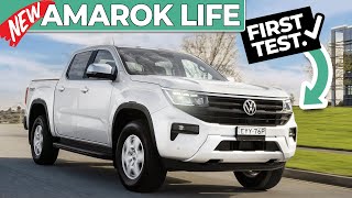 Volkswagen Amarok Life 2023 review cheaper ute delivers good value for money [upl. by Rutherfurd13]