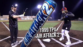 Hitting with the 1999 TPX AIR ATTACK 2  Baseball Bat Bros [upl. by Fish830]