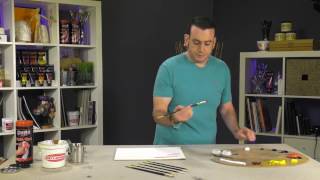 Creative Mark Pro Stroke Red Sable Brushes  Product Demo [upl. by Kaplan]