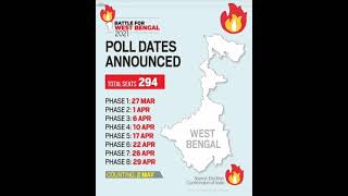 Khela Hobe Song Status🔥🔥 West Bengal Election Date Out Status  Khela Hobe  Bangal Election [upl. by Lyell762]