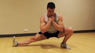 How to Cossack Squat Mobility Exercise Tutorial amp Progressions [upl. by Whitelaw]