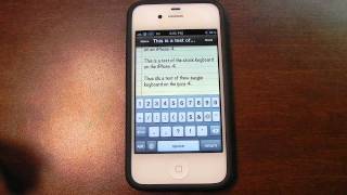 Swype for iOS Jailbreak Tweak  Bring the Swype keyboard to iOS [upl. by Ethelred26]