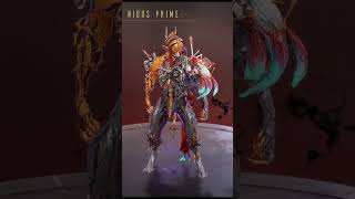 Nidus Fashion Frame Warframe Nidus FashionFrame Warframe Shorts [upl. by Ttesil285]