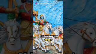 WHY KRISHNA DIDNT SAVE AMBHIMANYU [upl. by Narbig876]