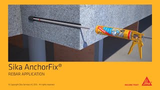 Sika AnchorFix®  REBAR APPLICATION [upl. by Vite]