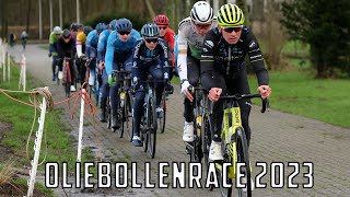 KOERSEN MET EEN WORLD TOUR PROF  Oliebollenrace 2023 [upl. by Lledrac]