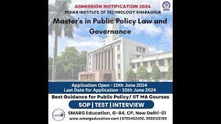 Public Policy law and Governance IIT KGP [upl. by Notnert552]