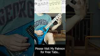 Guitar Lessons  A minor Scale Legato Exercise Free Tabs shredguitar legato shorts [upl. by Schuh]