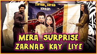 Mera Surprise Zarnab Kay Liye   Laraib Khalid  Zarnab Fatima [upl. by Gebelein884]