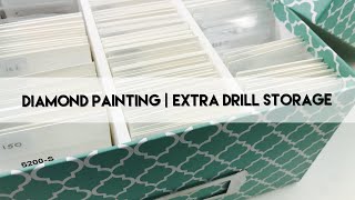 Diamond Painting  Spare Drill Storage  ReOrganisation [upl. by Genia856]