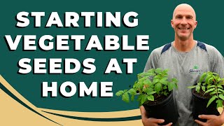 Starting Vegetable Seeds at Home [upl. by Reagen]