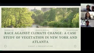 Race Against Climate Change A Case Study of Vegetation in New York and Atlanta [upl. by Jami]