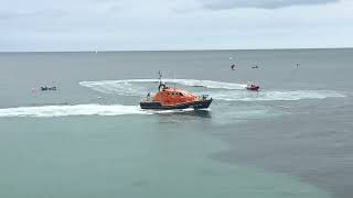 RNLI lifeboat day coverack [upl. by Ibbed]