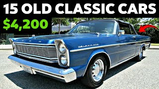 Stylish Daily Drive 15 Classic Cars For Sale Under 10000 [upl. by Letisha]