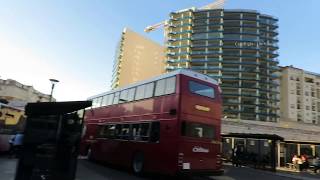 Gibraltar  Bus Station and Grand Casemates Square in Gibraltar [upl. by Sicular541]