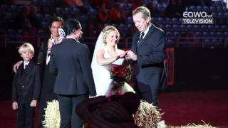 Hochzeit auf der Equitana 2015  EQWOtv [upl. by Pearman]