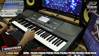 SET REAL MIX KORG PA300 PA600 PA3x PA3XLE PA700 PA1000 PA4x PA5x By Thyago Rybeiro [upl. by Bolan]