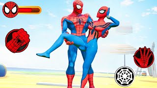 SPIDERMAN LOVE amp DANCE SPIDERWOMAN in Garrys Mod [upl. by Linkoski675]