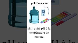 pH  unité pH à la température de mesure [upl. by Enitsirt]