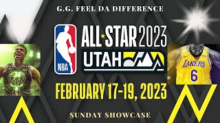 2023 NBA AllStar Game TNTTBS Team Giannis vs Team LeBron 0219 630PM NBA2K23 risingstars [upl. by Ueihtam]