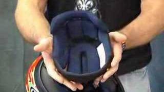 How to change the Arai Helmet Shield from SportbikeTrackGearcom [upl. by Luemas977]